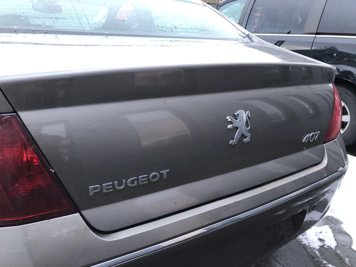 Peugeot 407 6D 6E Heckklappe Rohbau Erlengrau Klappe hinten Limo