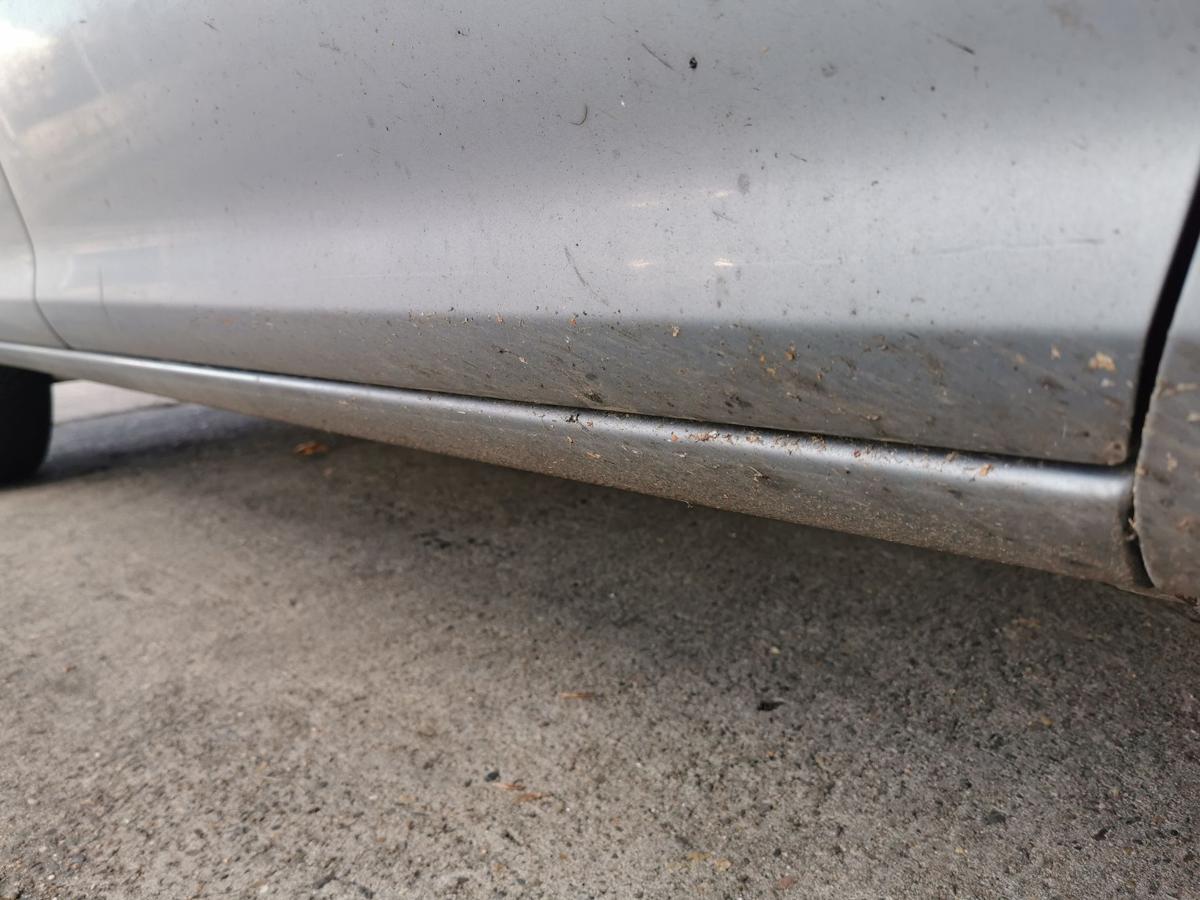 Opel Corsa D Beifahrertür Tür Autotür Rohbau vorn rechts 5trg Z163 Lichtsilber