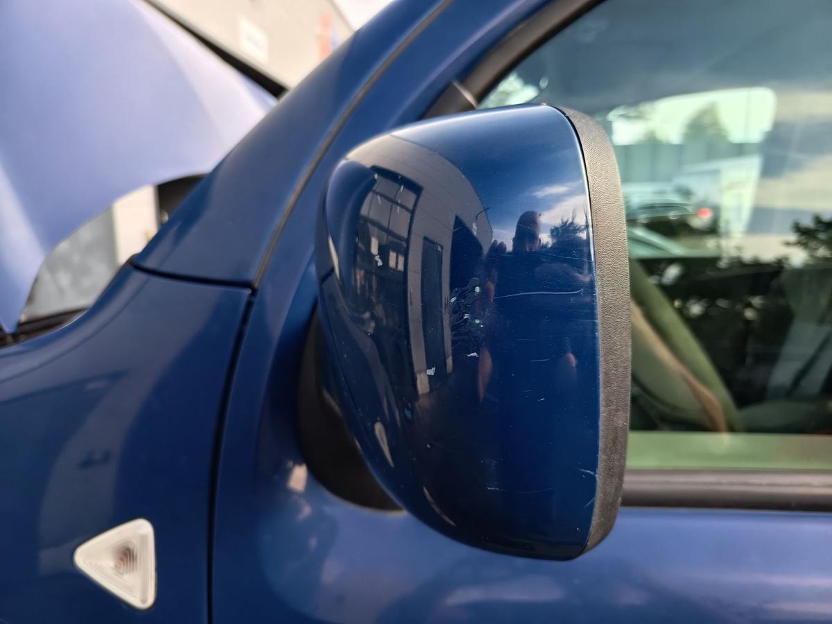 Renault Kangoo II orig Aussenspiegel links elektrisch KMOD Seladonblau Bj 2008