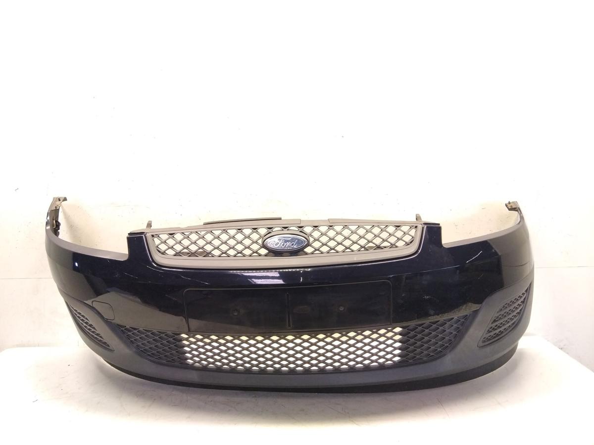 Ford Fiesta JD JH orig Sto&szlig;stange Stossf&auml;nger vorn Marine-Blau Facelift BJ2006