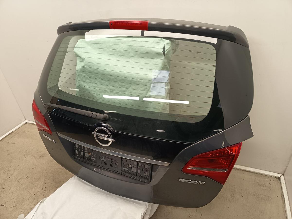 Opel Meriva B orig Heckklappe mit Scheibe Kofferraum Z190 Phantomgrau Bj 2013