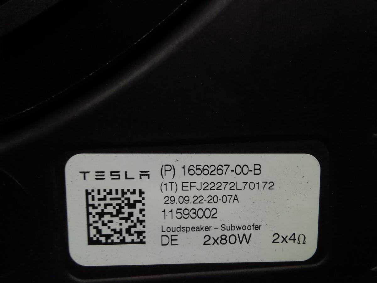 Tesla Model Y original Subwoofer Bassbox BJ2023