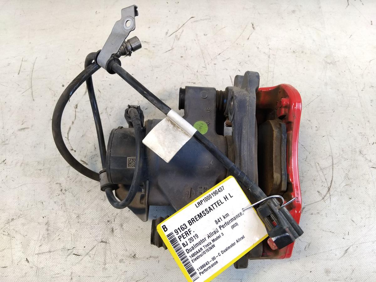 Tesla Model 3 Performance original Bremssattel Hinterachse links Brembo BJ2019