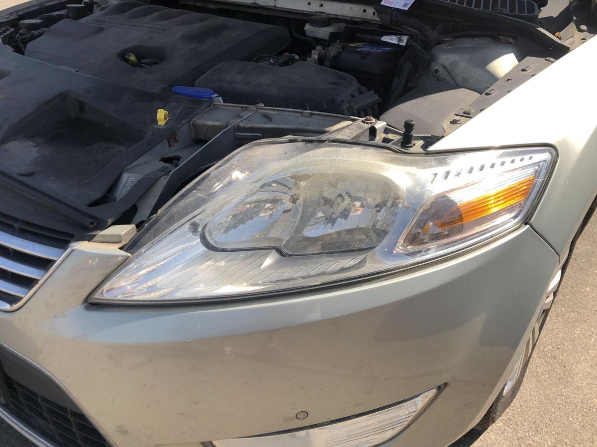 Ford Mondeo MK4 BA7 Scheinwerfer links Hauptscheinwerfer Halogen Tr&uuml;bung