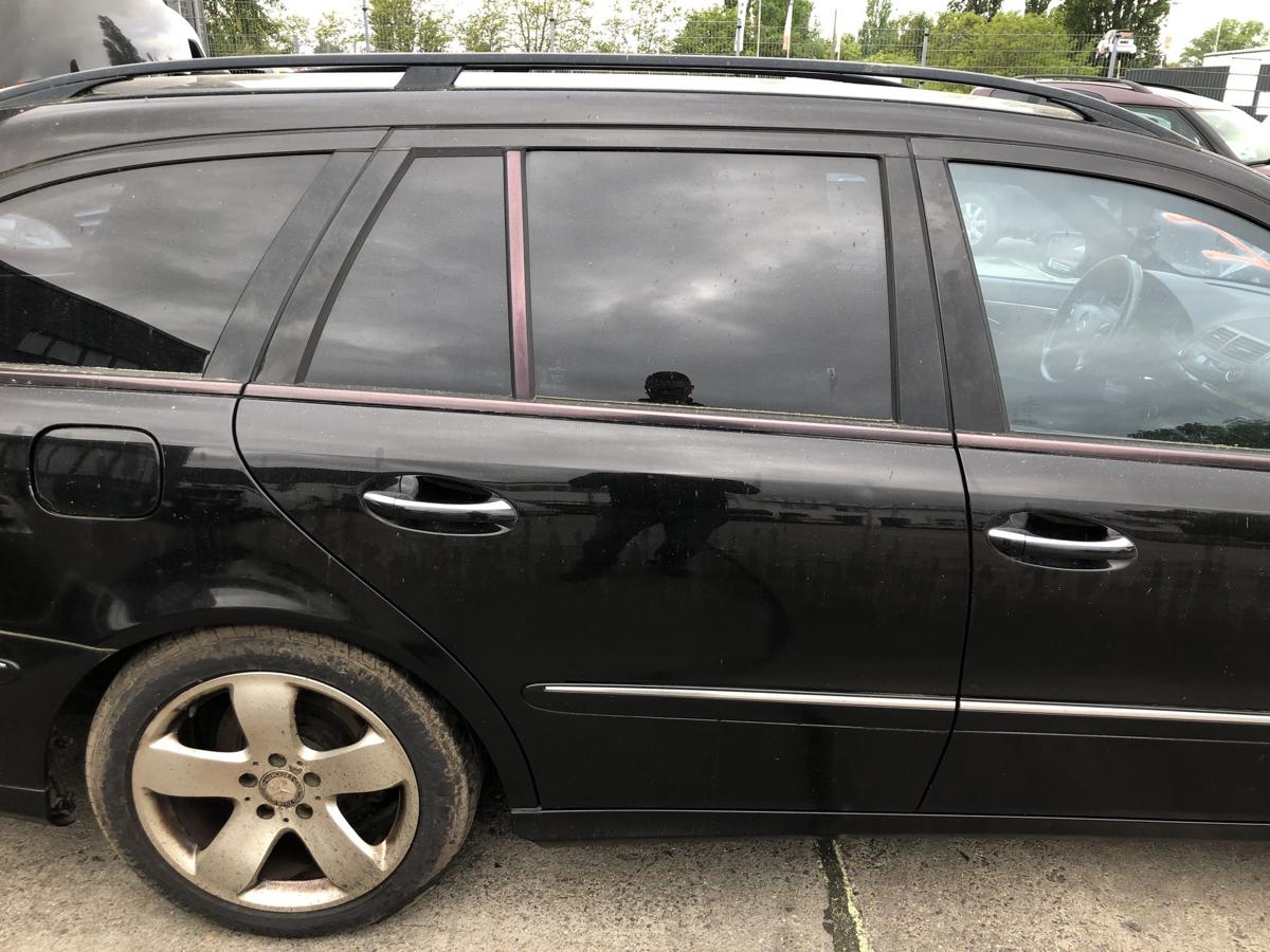 Mercedes E Klasse 211 S211 auch Mopf T&uuml;r hinten rechts T Modell 170 schwarz
