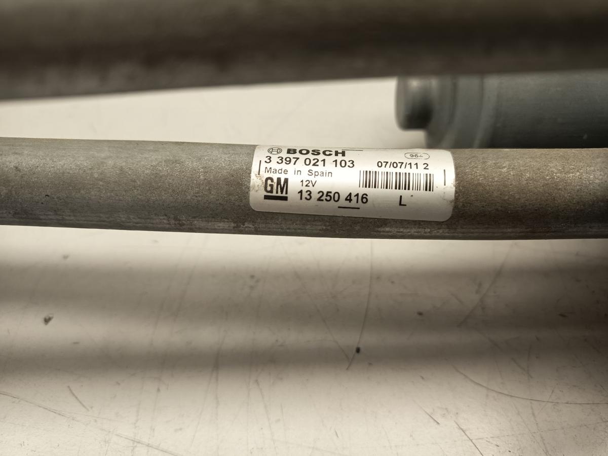 Opel Meriva B original Wischermotor vorne mit Gest&auml;nge Baujahr 2012