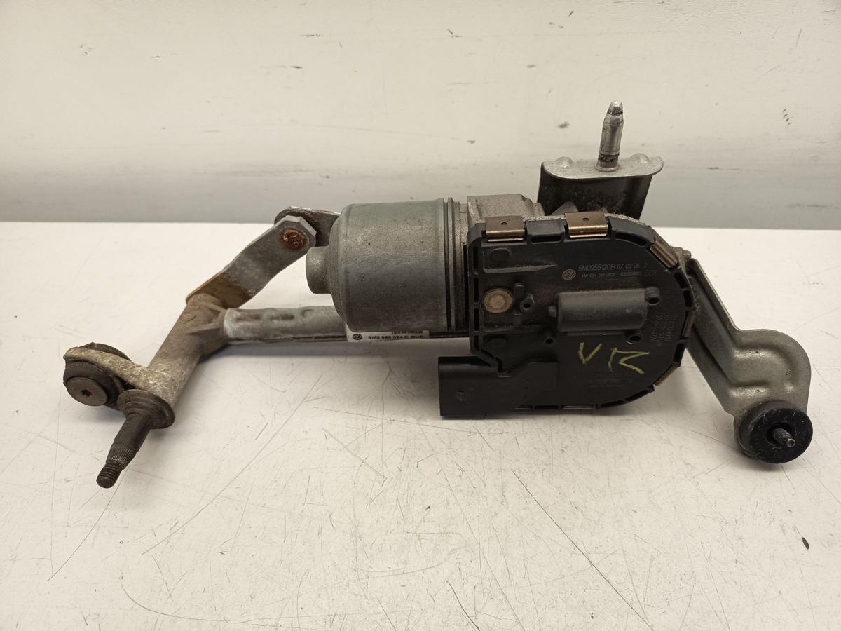 VW Golf Plus 5M original Wischermotor vorn rechts mit Motor Front Bj 2008