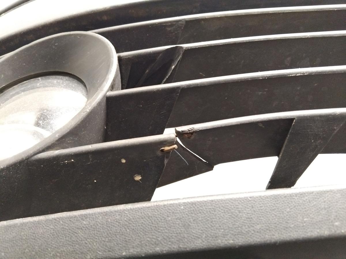 VW Passat 3BG original Stossf&auml;nger Sto&szlig;stange vorn anthrazitblau LC7V BJ2001