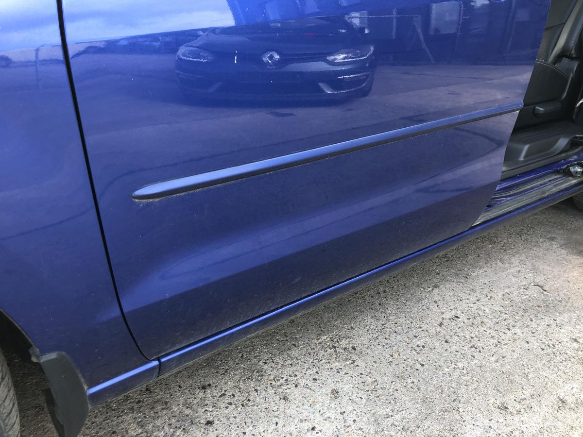 Mazda 5 CR ab 2008 T&uuml;r vorn links Fahrert&uuml;r im Rohbau 34J Aurora Blue