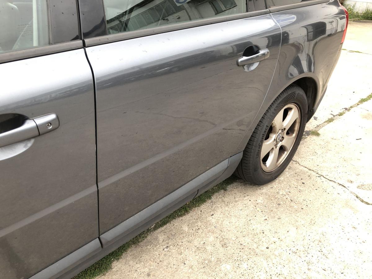 Volvo V70 Typ B T&uuml;r hinten links Fondt&uuml;r im Rohbau 45500 Titanium Grey Metallic