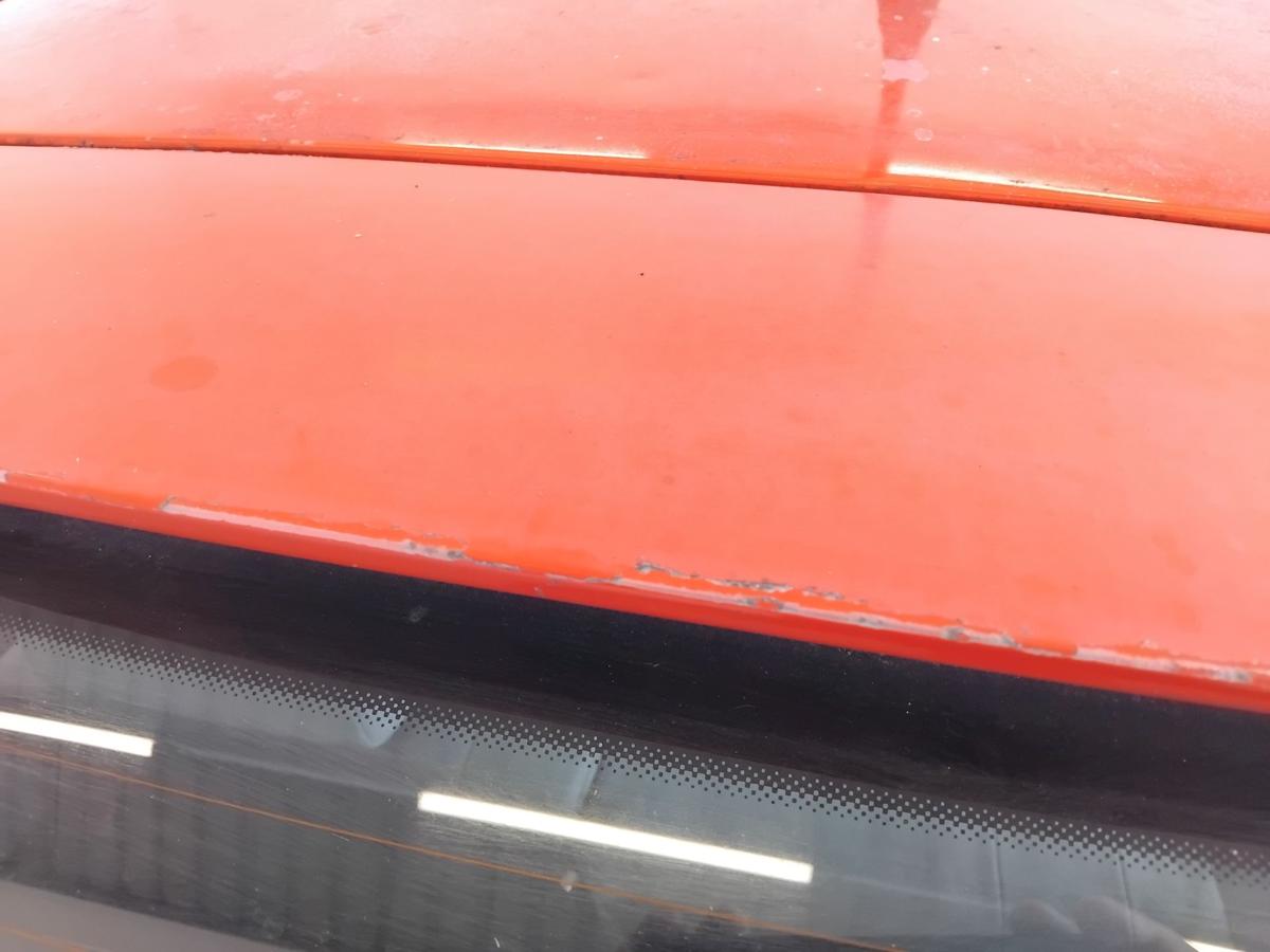 Seat Ibiza III 6L original Heckklappe mit Heckscheibe flashrot LP3G BJ2002