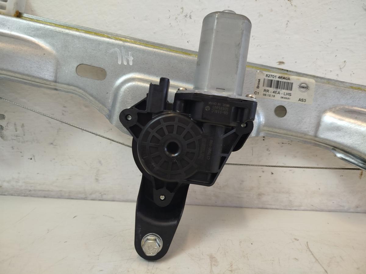 Nissan Qashqai J11 Fensterheber hinten links elektrisch Motor und Mechanik