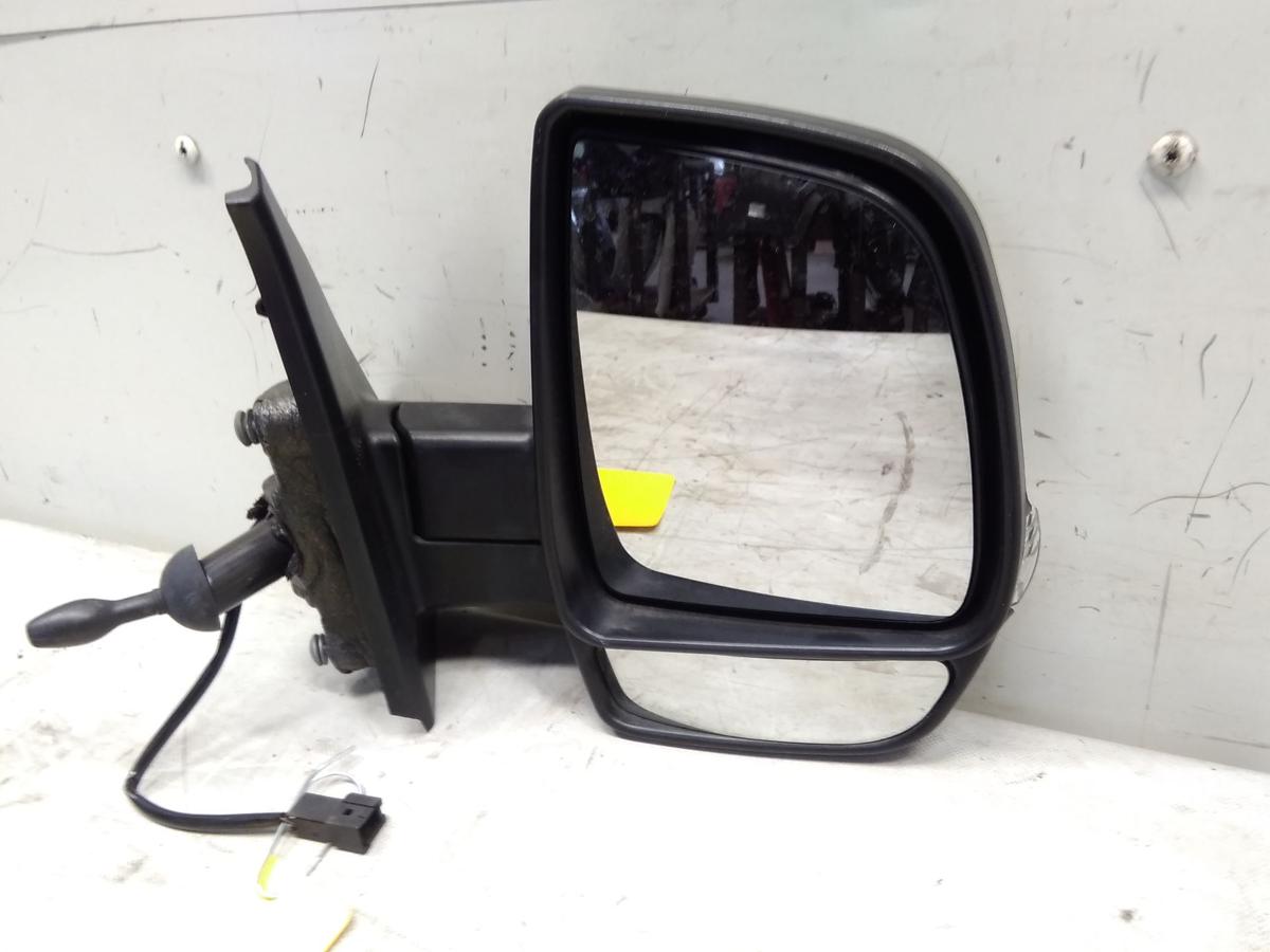 Opel Combo D original Au&szlig;enspiegel rechts schwarz unlackiert manuell BJ2014