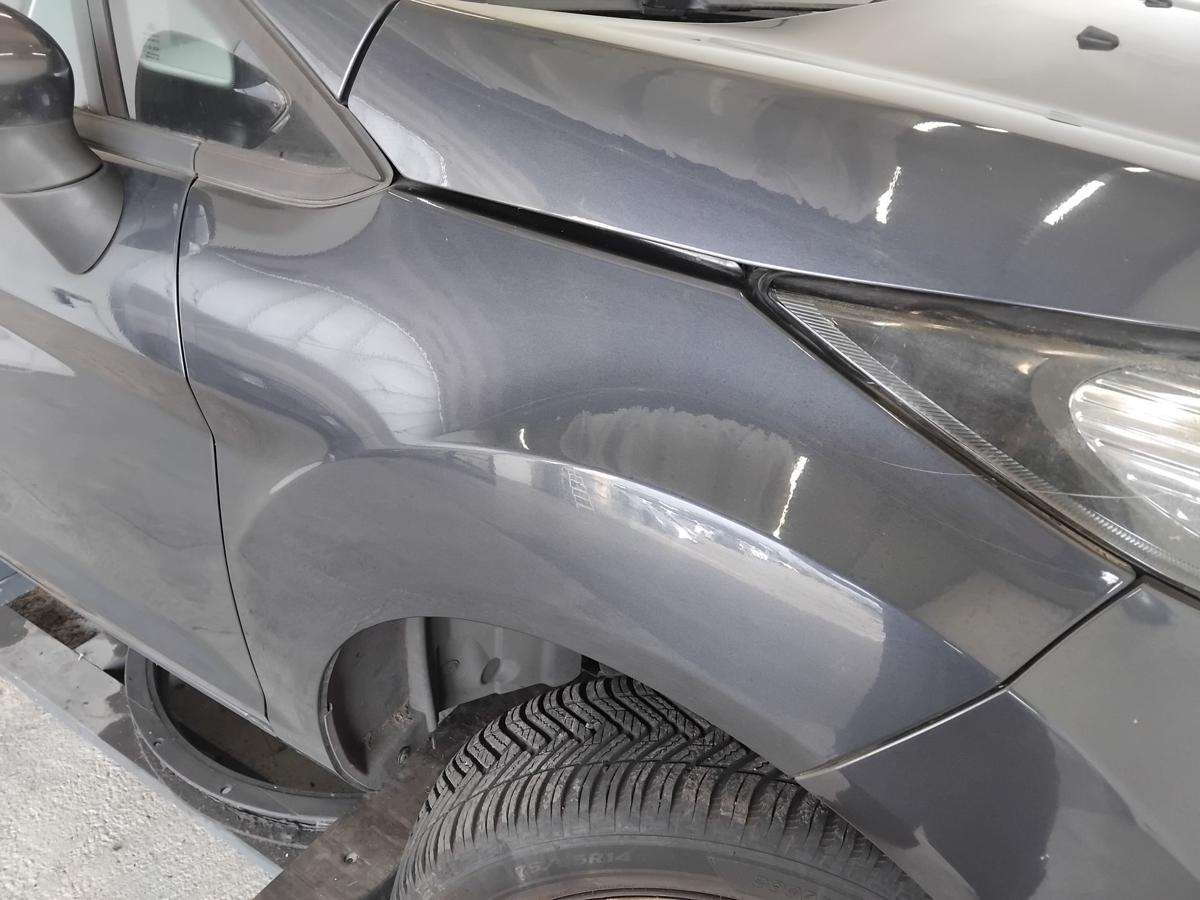 Ford Fiesta JA8 original Kotfl&uuml;gel vorn rechts Royal-Grau Metallic BJ2009