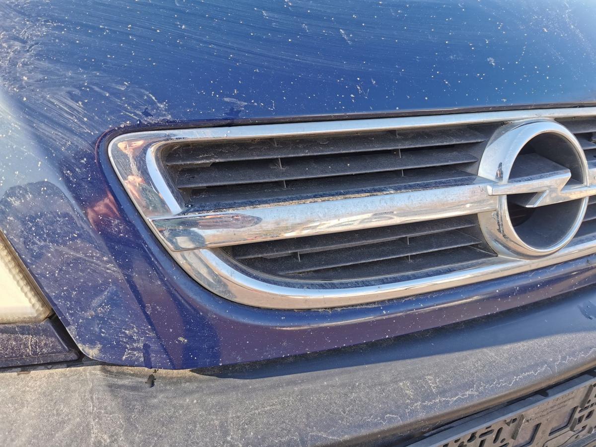 Opel Zafira A Haube Motorhaube Klappe Deckel bonnet vorn Z20Z Atlantikblau TEXT