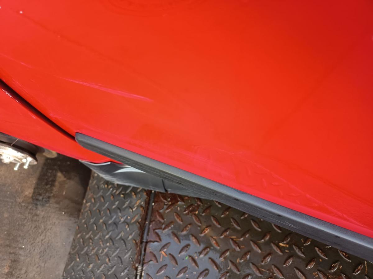 Chevrolet Matiz M200 original T&uuml;r vorn links Fahrer 71U Super red Bj 2009