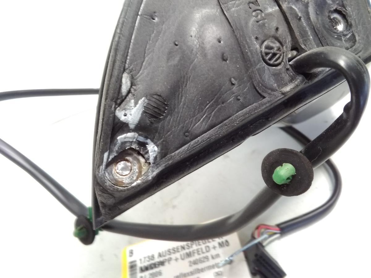 VW Passat 3C orig.Au&szlig;enspiegel rechts elektrisch anklappbar Memory Umfeld BJ2006