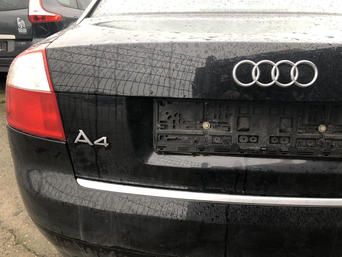 Audi A4 8E B6 Limo Heckklappe Kofferraumklappe LZ9W Deckel Kofferraum Rohbau