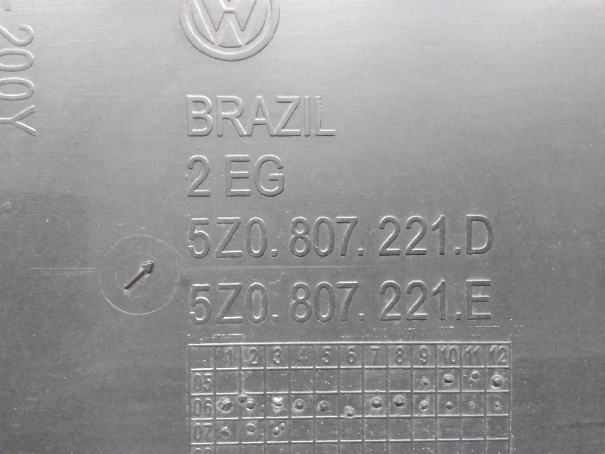 VW Fox original Stoßfänger Stoßstange vorn uranograu LI7F Bj.2008