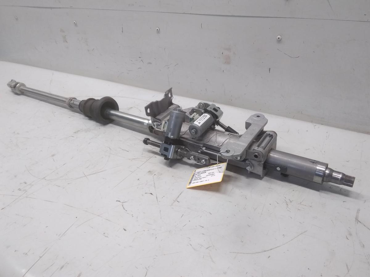 Tesla Model Y original Lenks&auml;ule mit Mantelrohr elektrisch verstellbar BJ2022