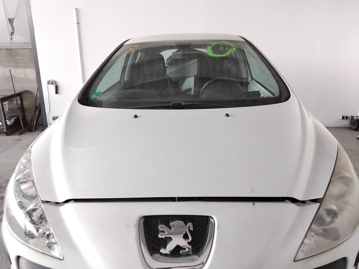 Peugeot 308 I original Motorhaube Deckel vorn EWP Schneewei&szlig; BJ2010