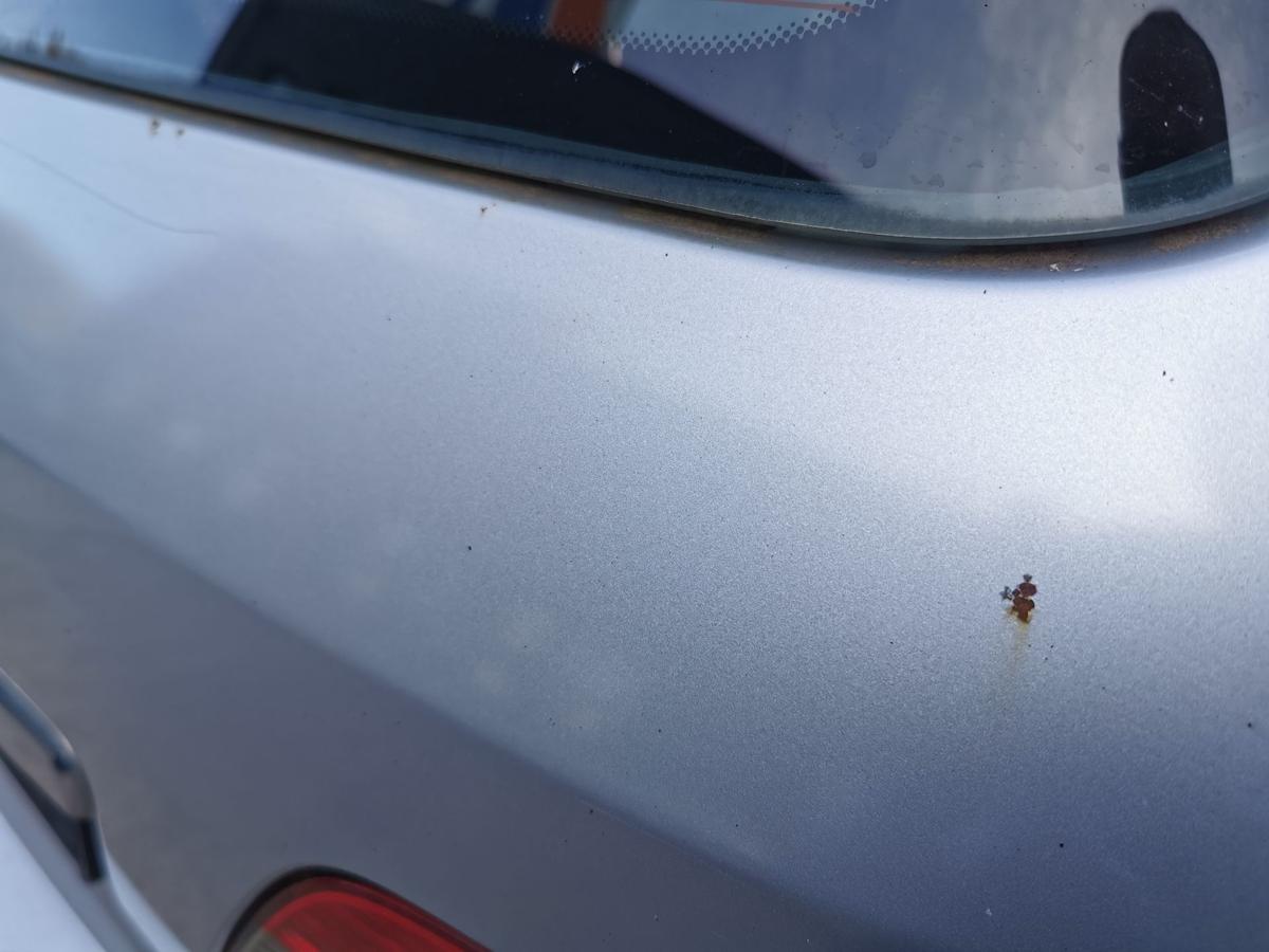 Mercedes B Klasse 245 Heckklappe Klappe Deckel hinten 761 Polarsilber met