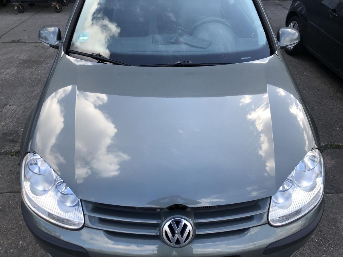 VW Golf 5 V 1K Motorhaube Haube Klappe Deckel vorn LA6Q Sagegreen