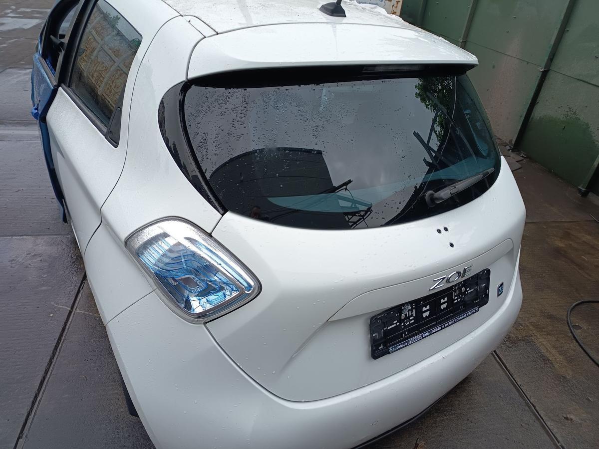 Renault Zoe original Heckklappe mit Scheibe OY369 Arktis Weiss Baujahr 2014