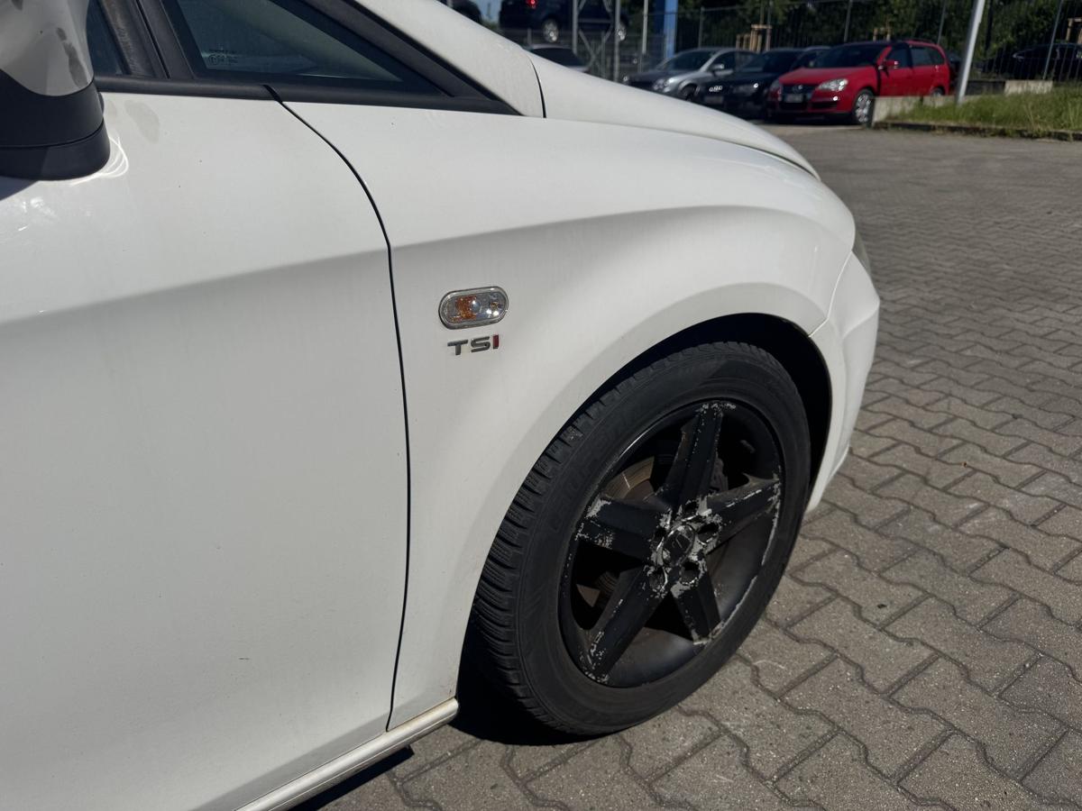 Seat Leon 1P original Kotfl&uuml;gel vorn rechts LB9A Candyweiss Bj.2010