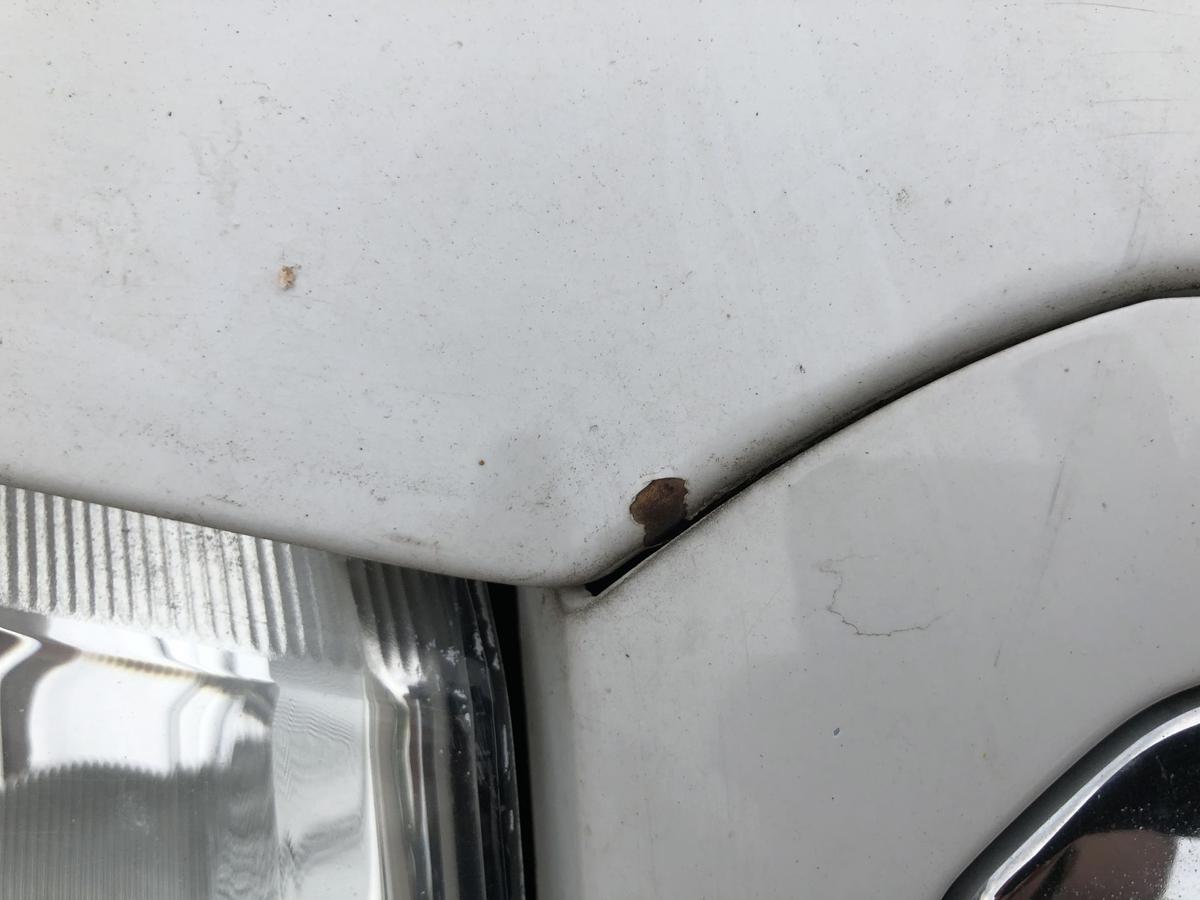 Skoda Fabia 6Y Praktik Motorhaube Haube Klappe Deckel vorn Grill LF9E Candywei&szlig;