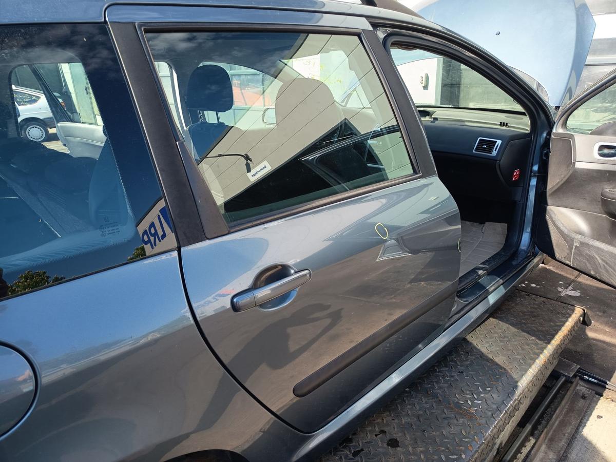 Peugeot 307 original T&uuml;r hinten rechts Fond EZW Eisengrau Bj 2006