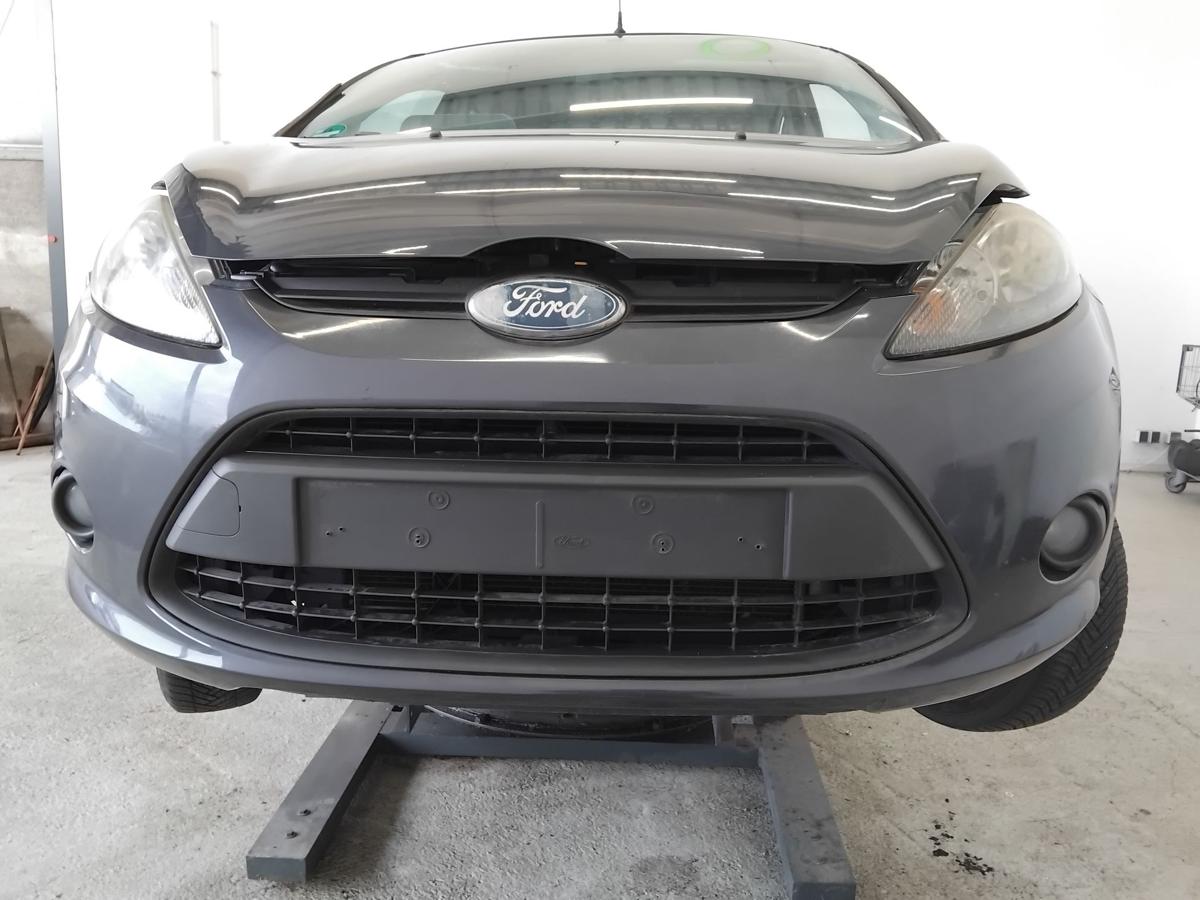Ford Fiesta JA8 original Stossfänger Stoßstange vorn Royal-Grau Metallic BJ2009