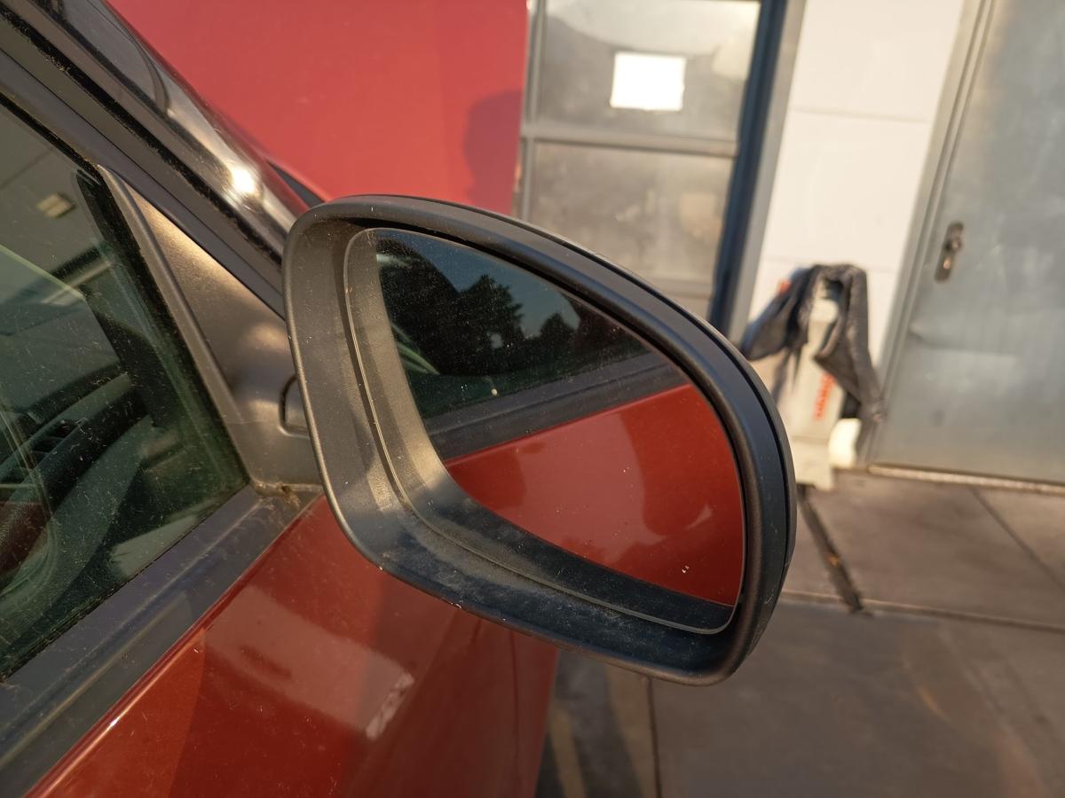 Skoda Fabia II 5J original Au&szlig;enspiegel rechts manuell unlackiert Baujahr 2007