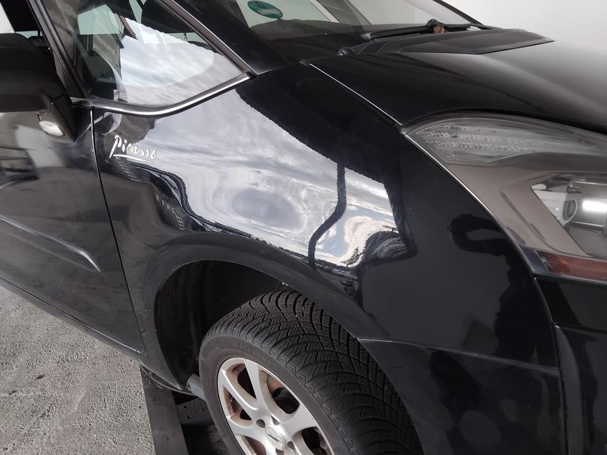 Citroen C4 Grand Picasso original Kotfl&uuml;gel vorn rechts EXY Onyx Schwarz BJ2007