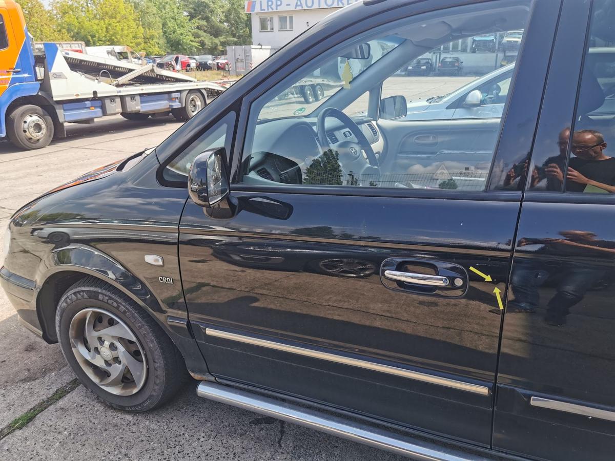 Hyundai Trajet FO Tür Autotür Fahrertür Rohbautür vorn links EB Ebony Black