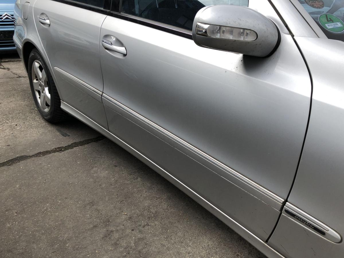 Mercedes E Klasse W211 T&uuml;r vorn rechts Beifahrert&uuml;r Rohbau 744 Brillantsilber