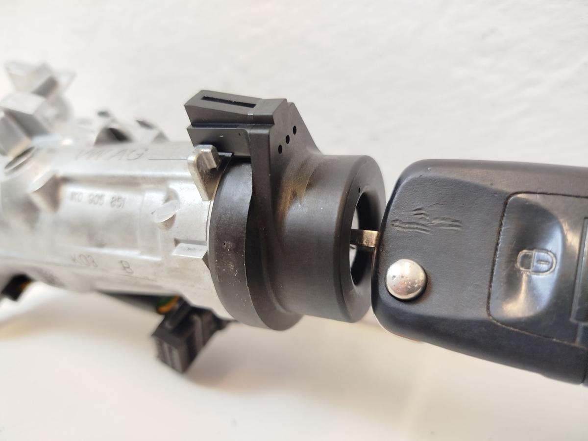 VW Golf V 5 1K Z&uuml;ndschloss Lenkschloss 2 Schl&uuml;ssel Schliesszylinder Z&uuml;ndung