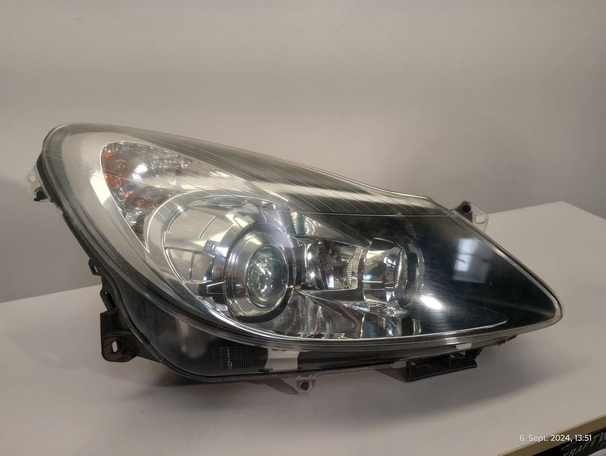 Opel Corsa D orig Scheinwerfer rechts Valeo Kurvenlicht Halogen Linse bis 2010