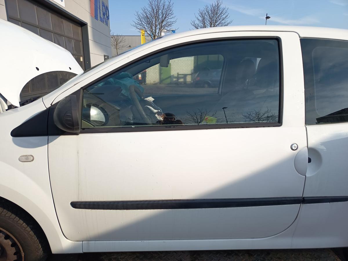Renault Twingo II original T&uuml;r links Fahrer 369 Arktiswei&szlig; Bj 2009