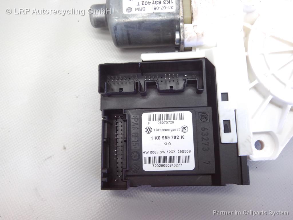 VW Golf V 1K Bj2008 original Fensterhebermotor vorn rechts 1K0959702N