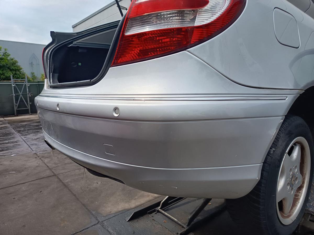 Mercedes CL203 original Sto&szlig;stange F&auml;nger hinten Heck 775 Iridiumsilber Bj 2006