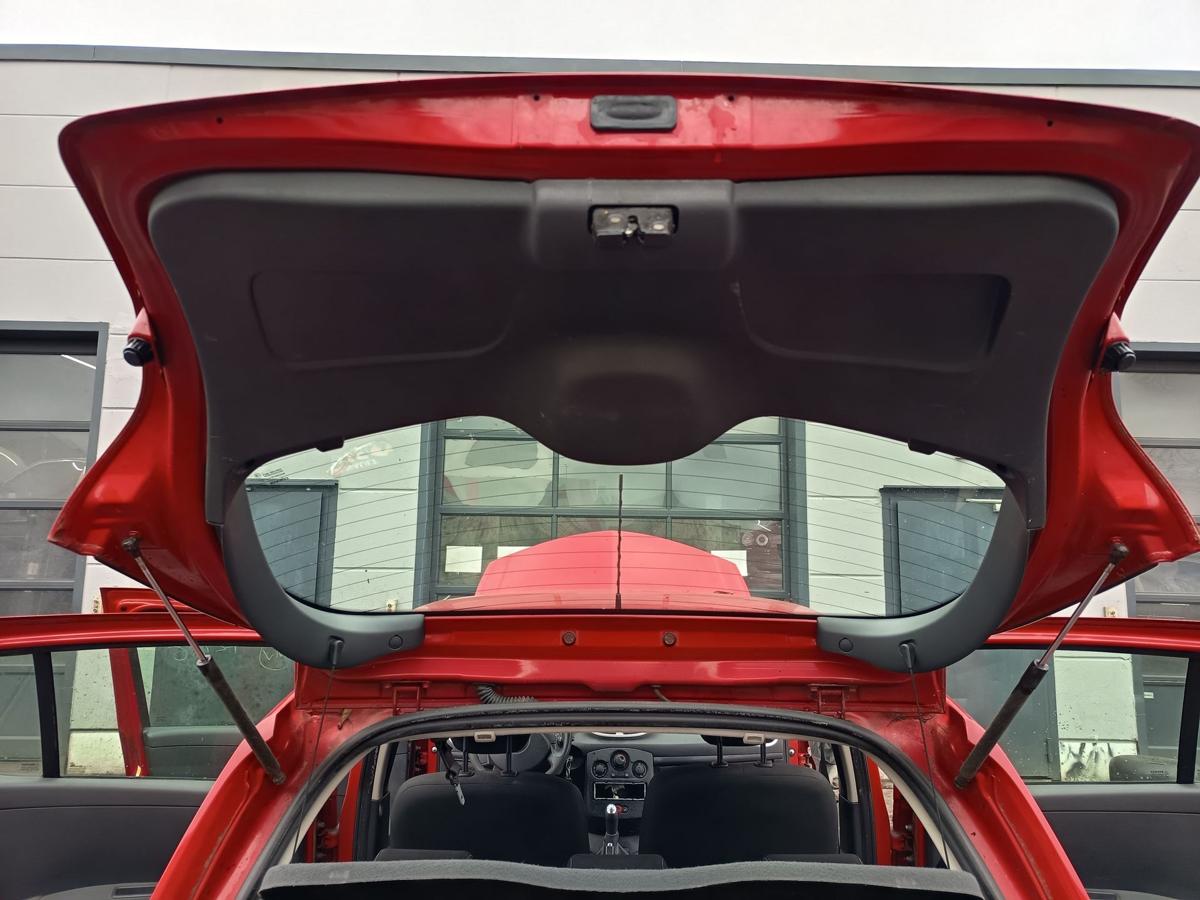 Renault Clio III original Heckklappe mit Scheibe 727 Spanischrot Bj 2012