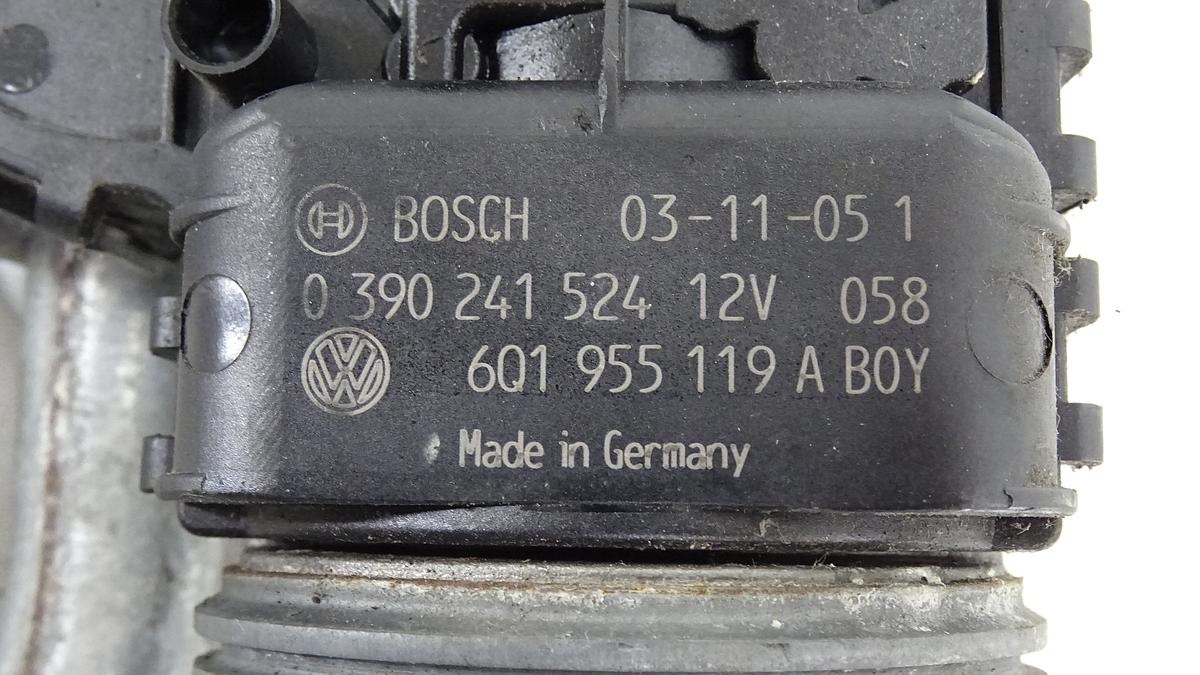 Skoda Fabia Wischergestänge mit Motor Bj2003 6Q1955119A 0390241524