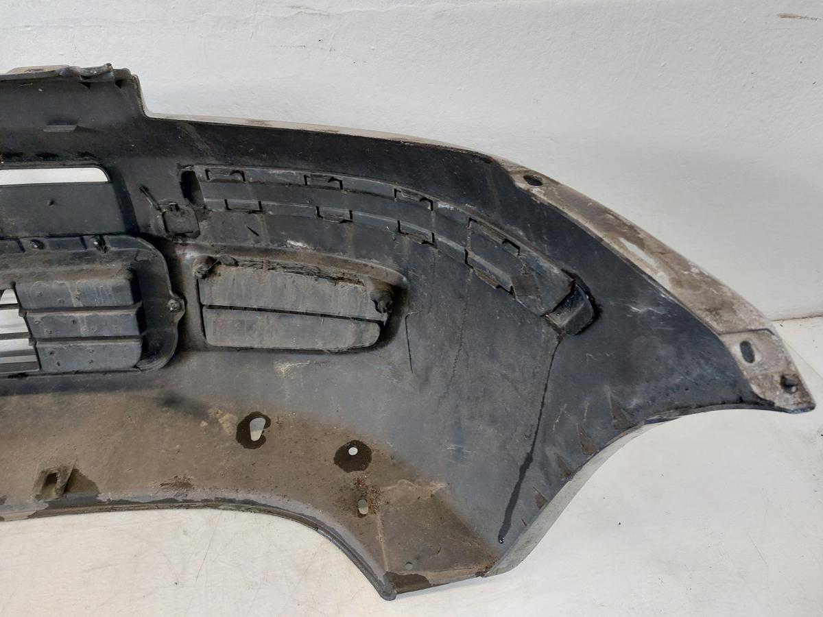 Fiat Panda 169 Stossf&auml;nger Stossstange Bumper vorn 647 Grigio Steel Metallic