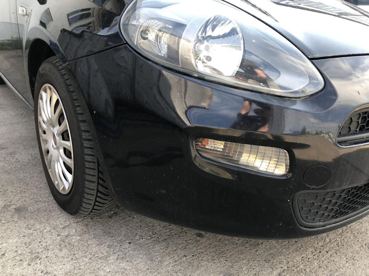 Fiat Punto EVO 199 Sto&szlig;f&auml;nger vorn Frontsch&uuml;rze Sto&szlig;stange Facelift 12 bis 18