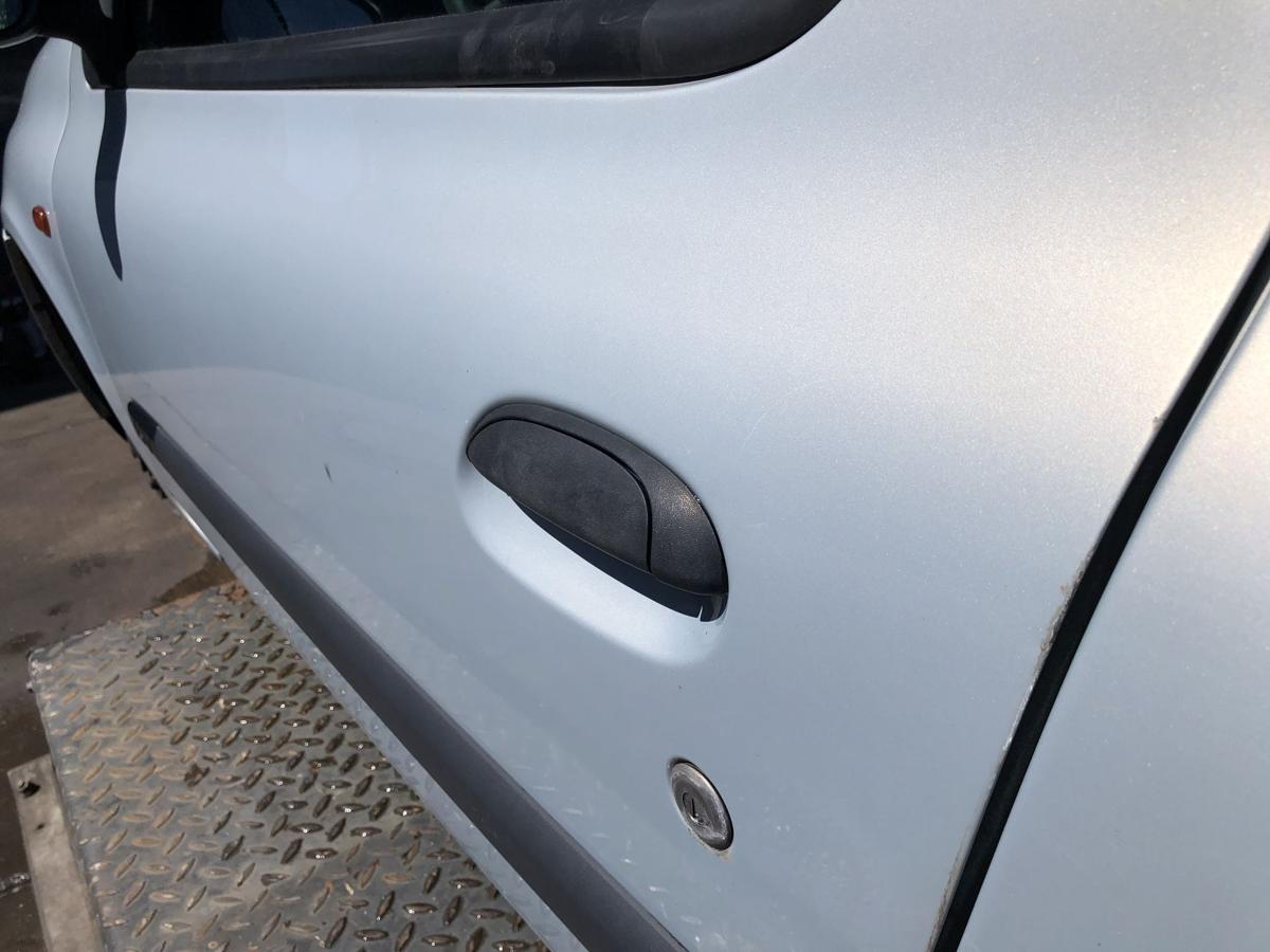 Renault Clio B Phase II original Tür links Fahrer MV632 Gris Boreal Bj 2003