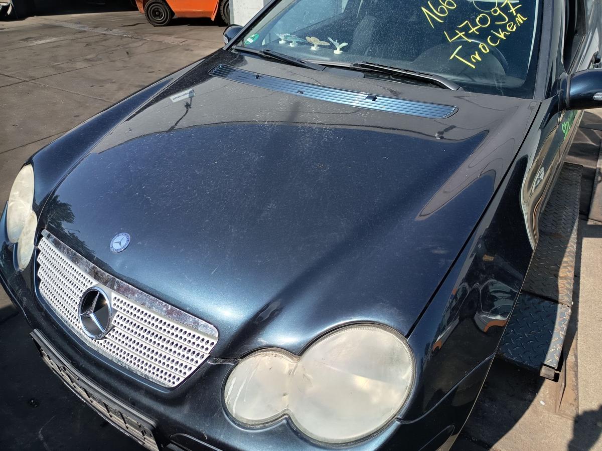 Mercedes Cl203 Sportcoupe original Motorhaube 289 Schwarz Facelift Bj 2004