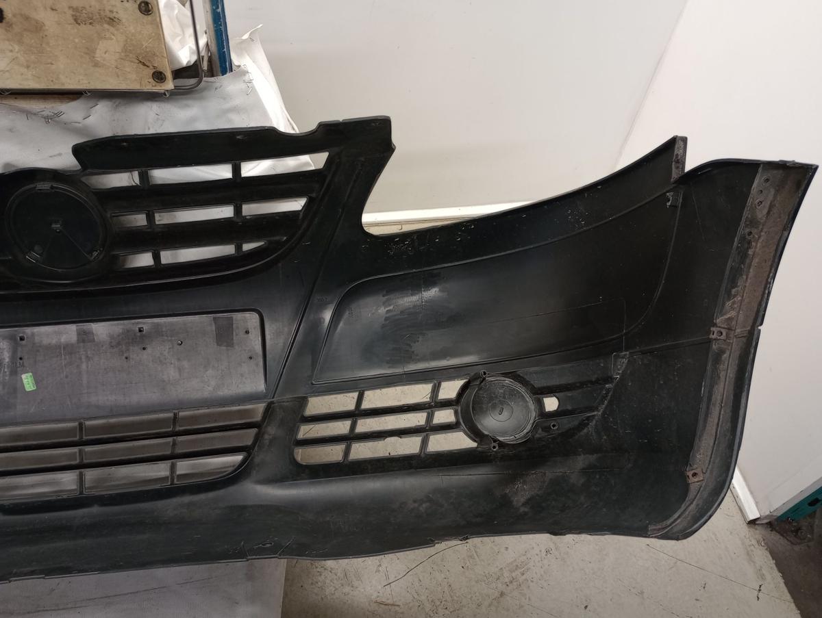 VW Fox orig Stoßstange vorn Stoßfänger Bj 2006 L041 Brillantschwarz