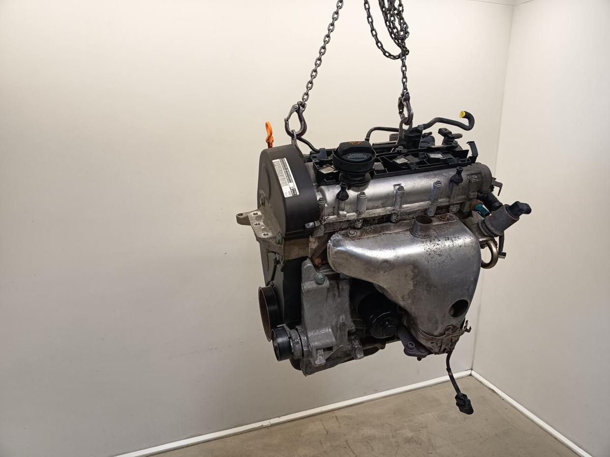 Skoda Fabia I 6Y orig geprüfter Motor ohne Anbauteile 1.4l 55kW BBY 166tkm Bj 02