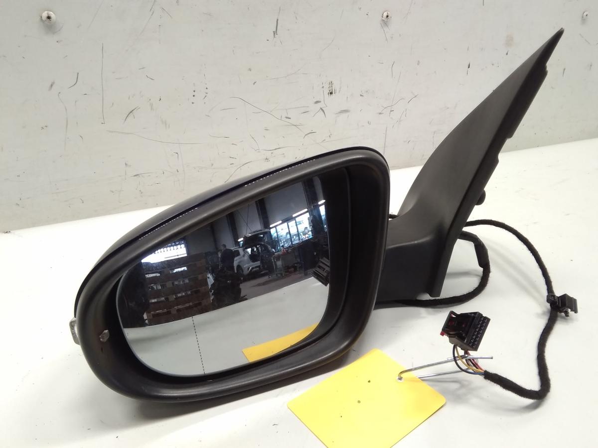 VW Golf 6 original Außenspiegel links elektrisch&beheizt BJ2010 6 PIN LD5Q Shadow Blue